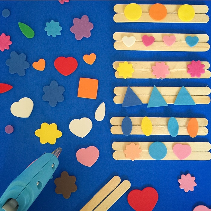 Ice Cream Stick Crafts For Kids: learn how to create your own stamps at home perfect for toddlers preschooler and kids of any ages!
