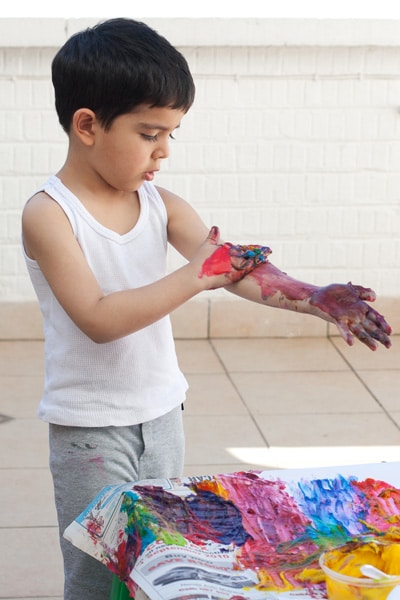 finger paint