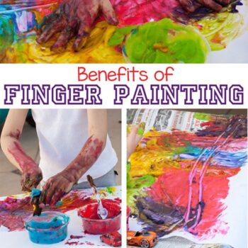 Reasons to Finger Paint with Older Children - Homegrown Friends