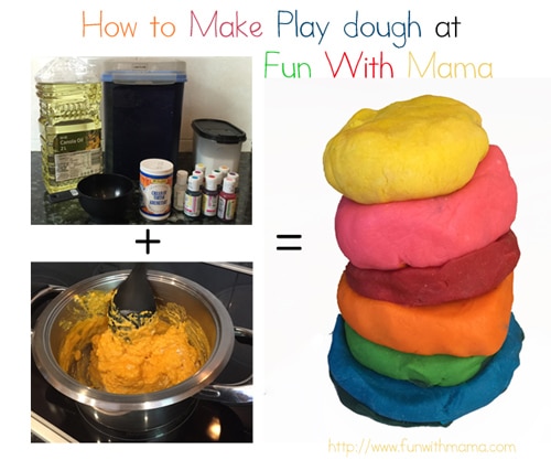 how to make playdough at home