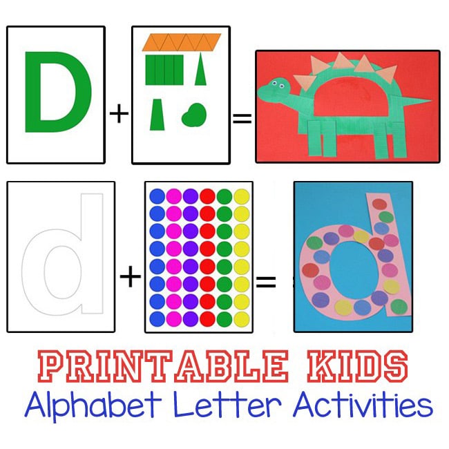 printable alphabet letter activities