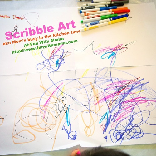 Big Scribbling - Simple Art for Toddlers