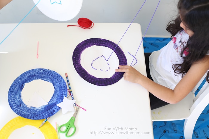 shapes themed heart activity that works fine motor skills for elementary and grade school kids