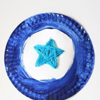 Star shaped kids toddler preschooler art activity