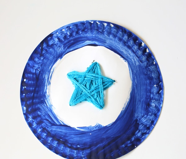 Star shaped kids toddler preschooler art activity