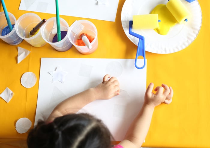 easy preschool shapes activities