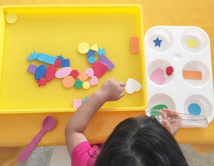 toddler shapes activities