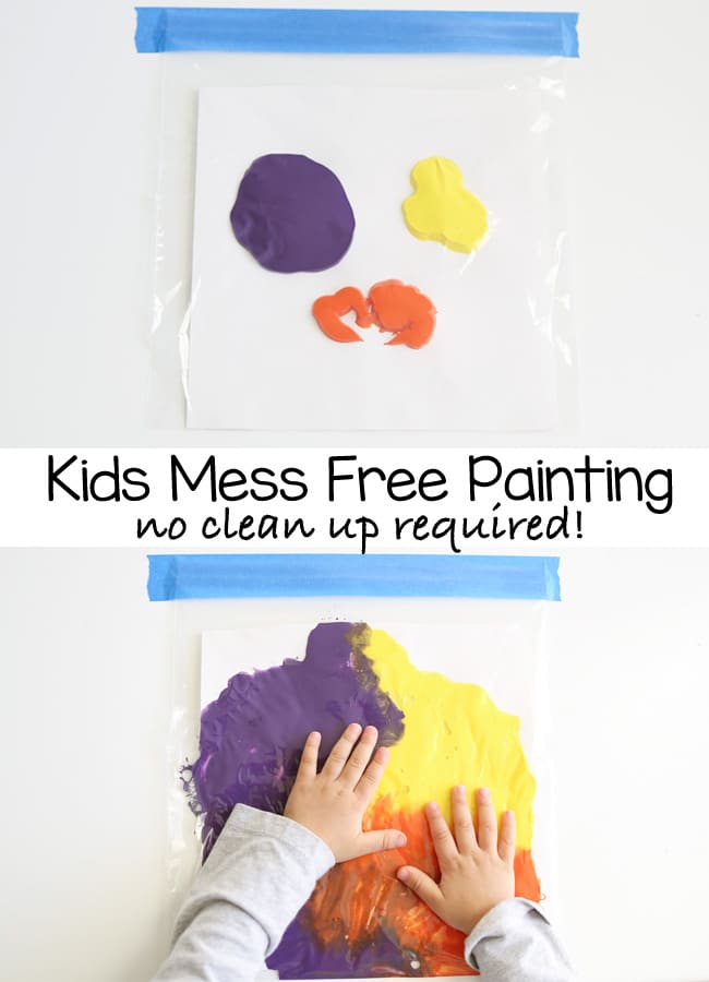 mess free painting Archives - Active Littles