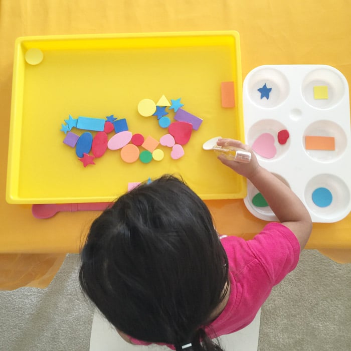 colors and shapes activities for preschoolers