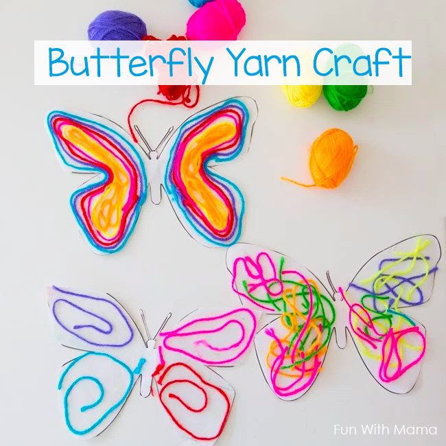 printable-butterfly-yarn-craft