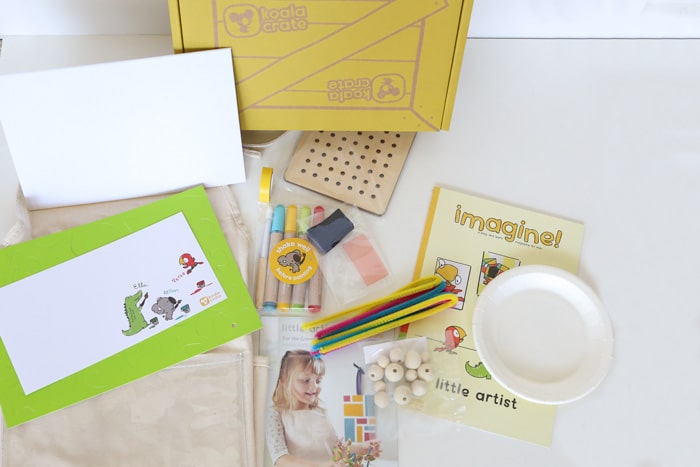 what is inside koala crate review monthly subscription box