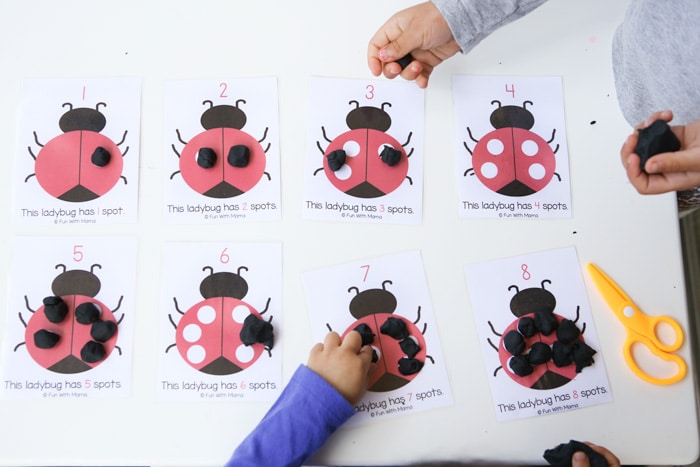 ladybug-playdoh-activity