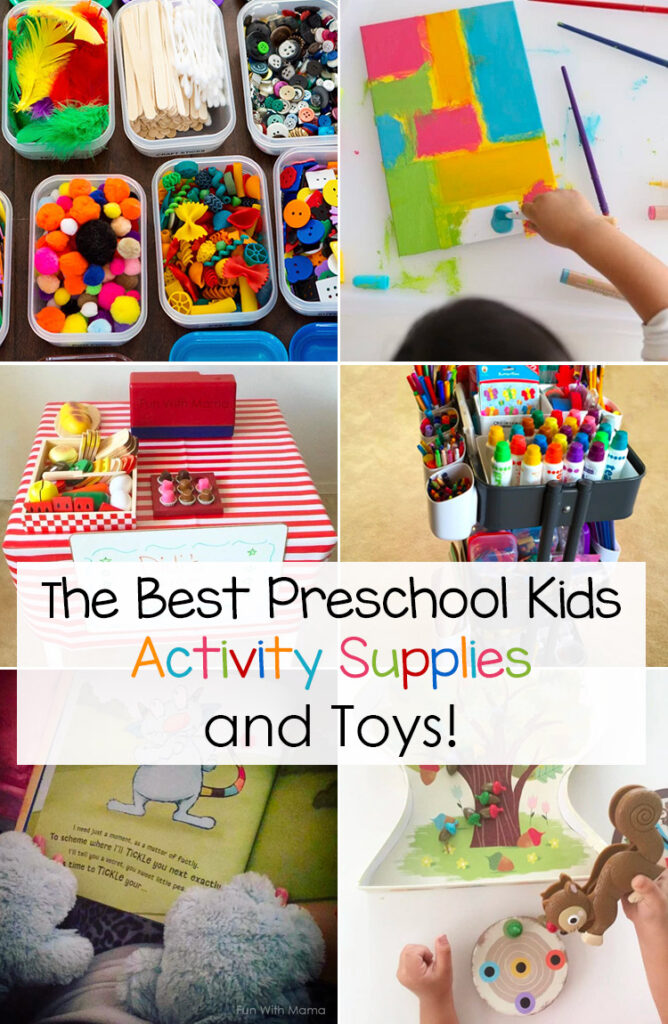 The best preschool kids activity supplies and preschool kids toys, books, activity box, board games and more.