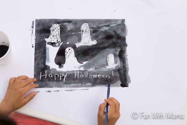 halloween art activity