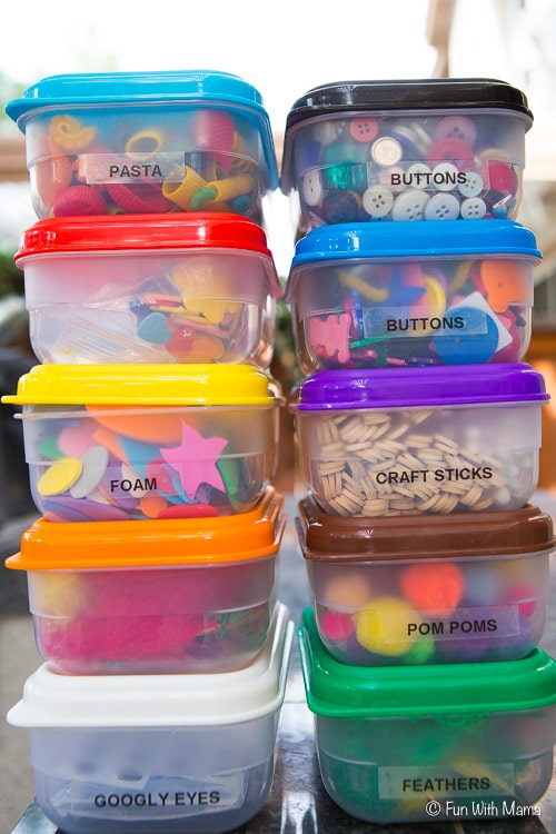 Arts & Crafts Storage Cart Starter Kit - Storage ideas