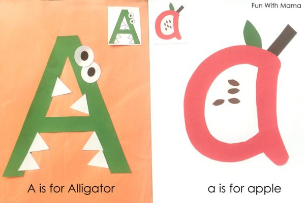 Printable Alphabet Letter Crafts - Fun with Mama
