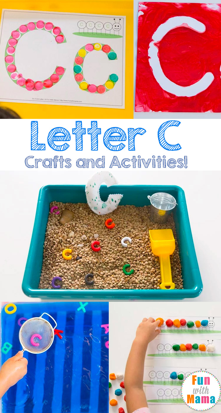 Printable Letter C Crafts and Activities - Fun with Mama