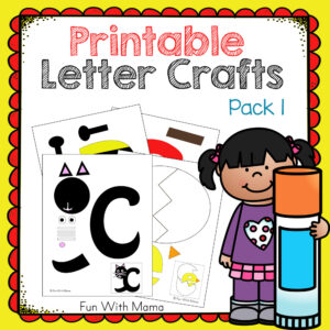 printable letter crafts for preschoolers