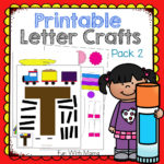 Printable Alphabet Letter Crafts - Fun with Mama