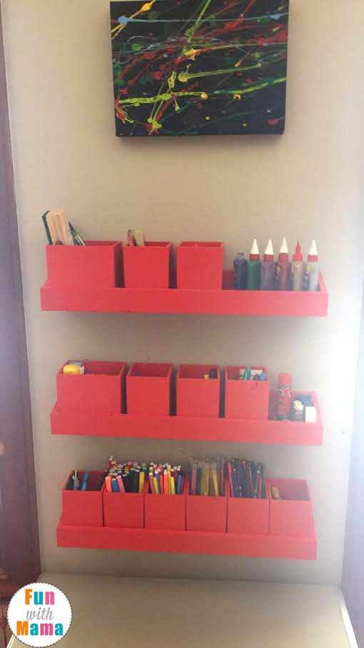 kids playroom storage