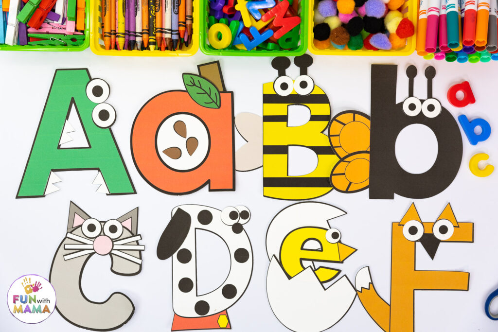 alphabet crafts