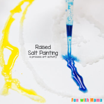 how to do salt painting
