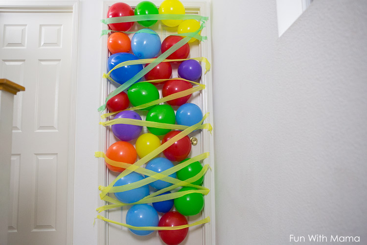 How To Make A Kids Birthday Balloon Avalanche Fun With Mama