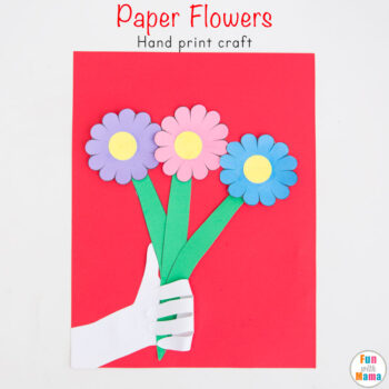 paper flowers for kids