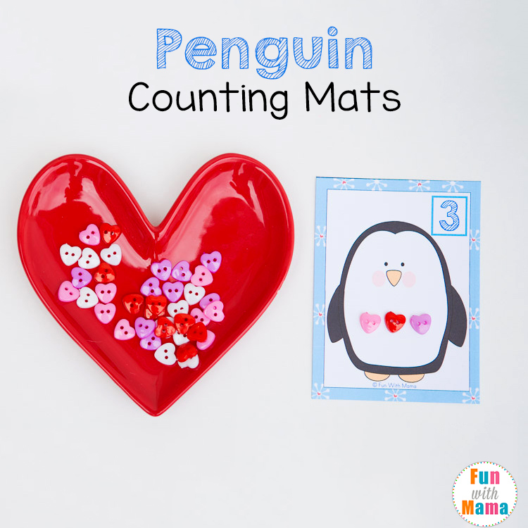 free printable counting mats for kindergarten
