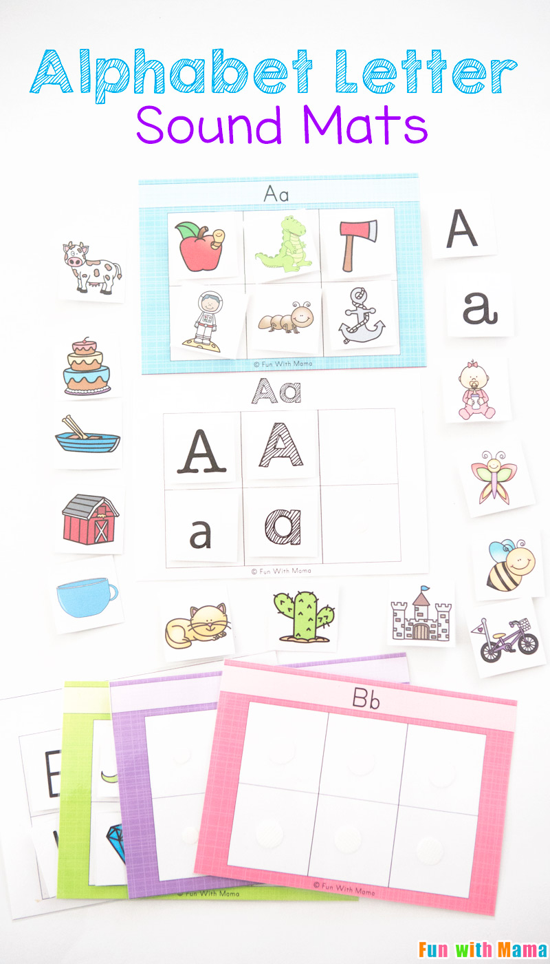 In this unit, we will show you how to pronounce each letter of the alphabet, as you would discover the english alphabet and listen to the pronunciation of each letter. How To Articulate The Sounds Of Letters Of The Alphabet . Alphabet Letter Sound Mats - Fun with Mama