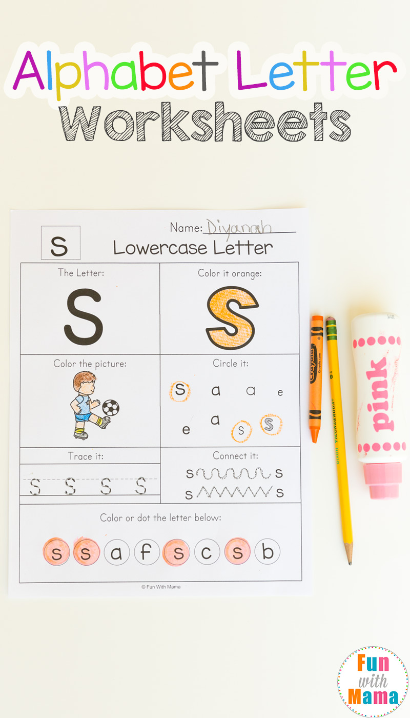 Printable Alphabet Worksheets To Turn Into A Workbook ...