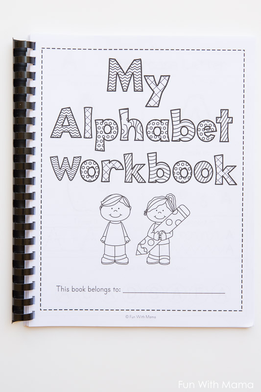 Printable Alphabet Worksheets To Turn Into A Workbook ...