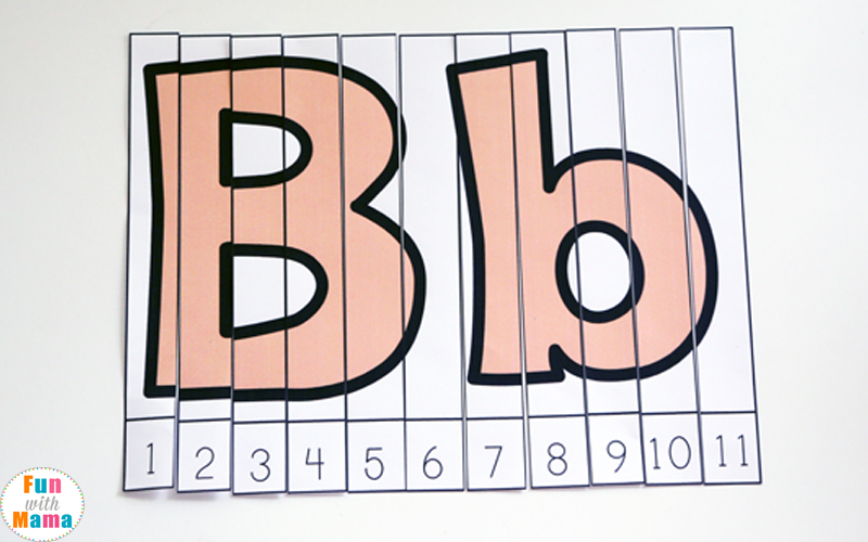 letter b activities for 3 year old