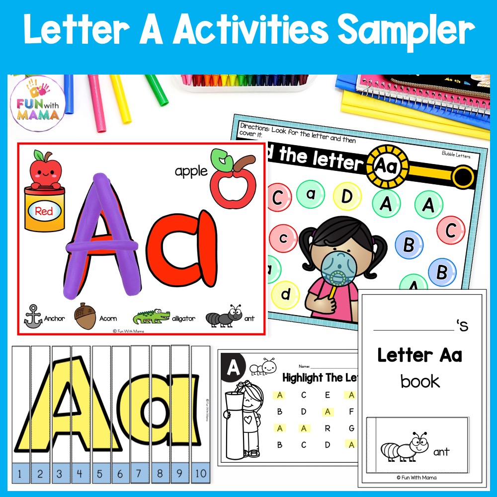 Polar Bear Spin & Stamp Letters Activity: Letter Recognition Activity