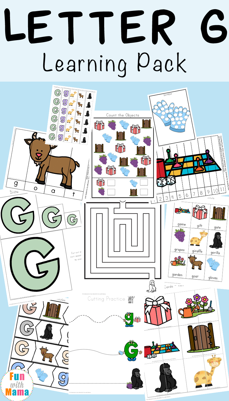 Free Printable Letter G Worksheets - Worksheets For Kindergarten