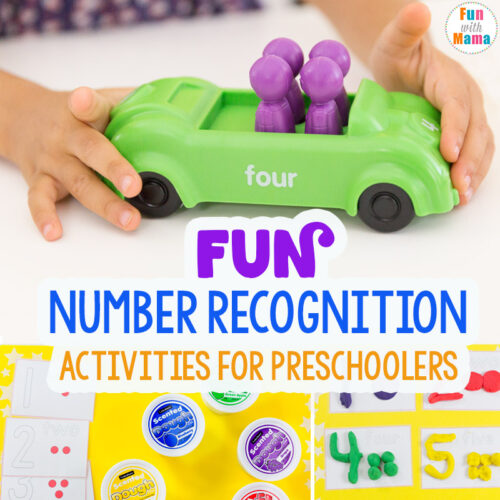 Fun Number Recognition Activities For Preschoolers - Fun with Mama