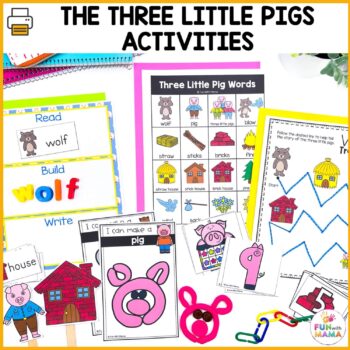 the three little pigs activities
