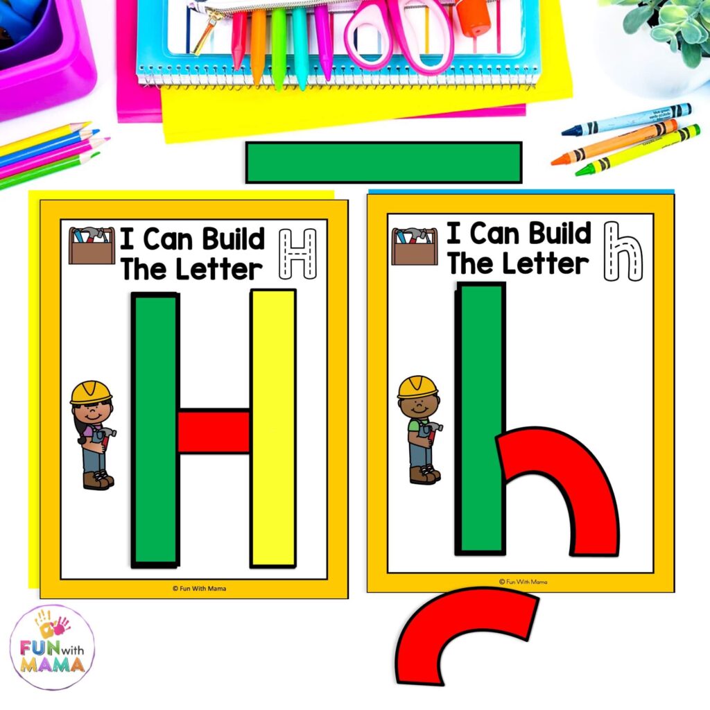 build the letter