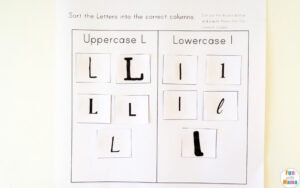 Letter L Worksheets + Words - Fun with Mama
