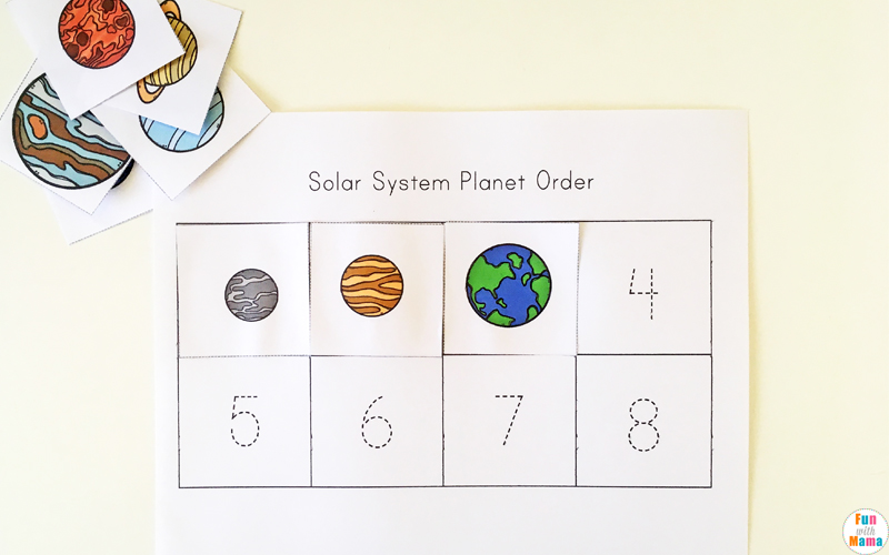 solar system printables