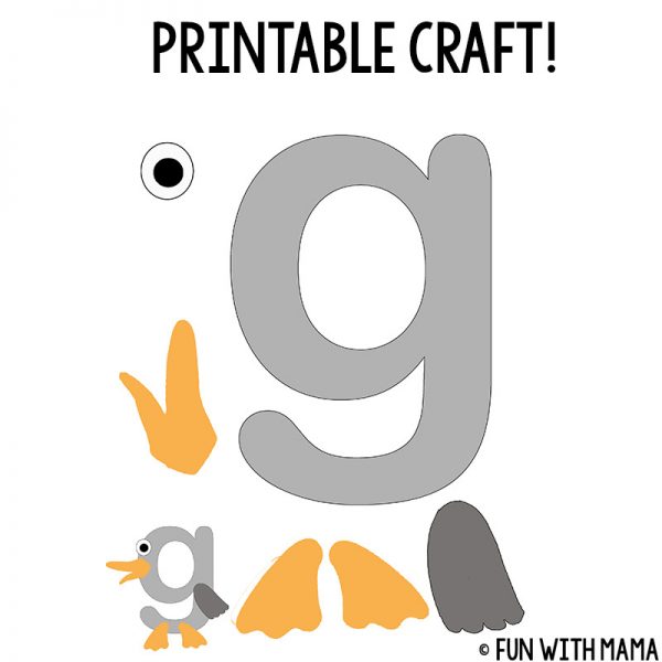 Letter G Worksheets - Fun with Mama