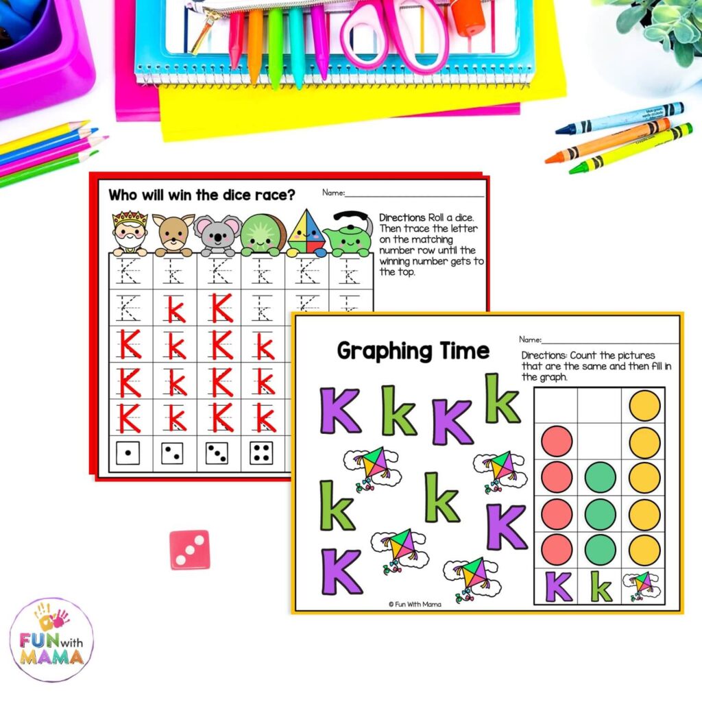 graph the letter k