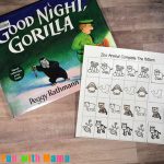 Zoo Animal Finish The Pattern Printable Inspired By Good Night Gorilla