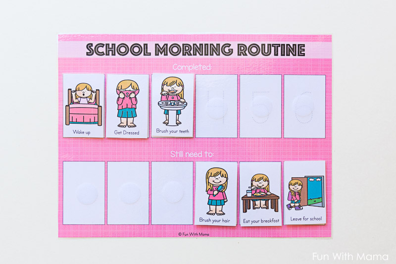 morning routine for school