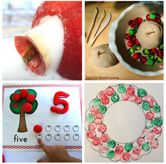 15+ Super Fun Apple Crafts and Activities 