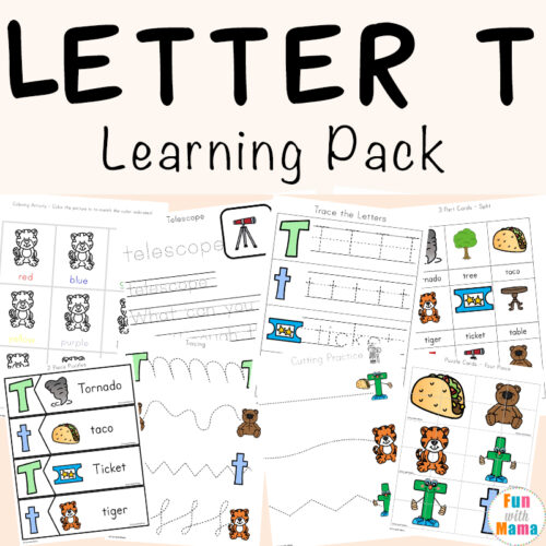 Letter R Worksheets and Printable Preschool Activities Pack - Fun with Mama