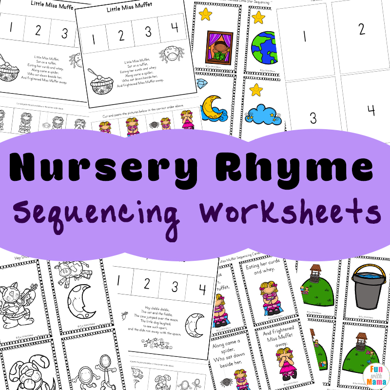 free nursery rhymes sequencing activities
