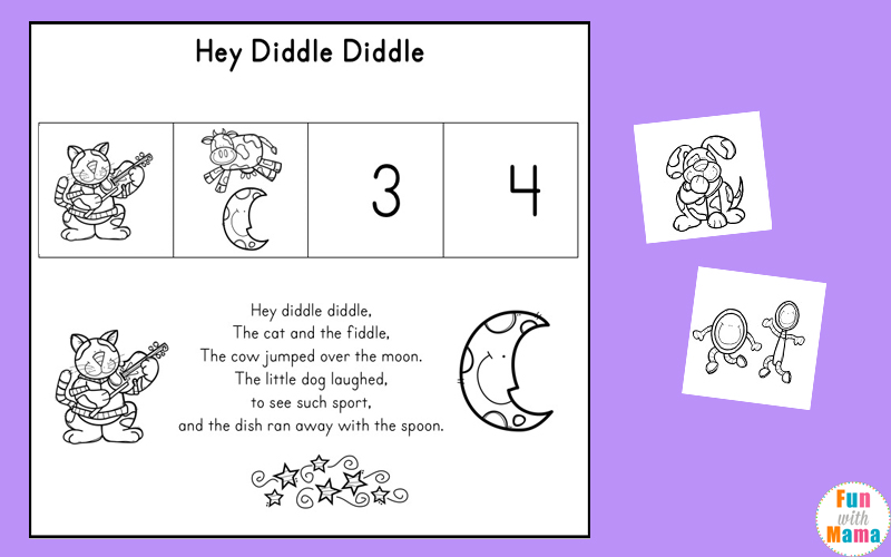 Free Nursery Rhymes Sequencing Activities - Fun with Mama