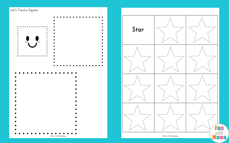 shapes worksheets