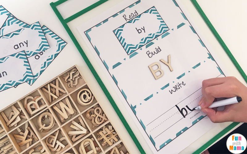 Dolch First Grade Sight Words Worksheets - Fun with Mama